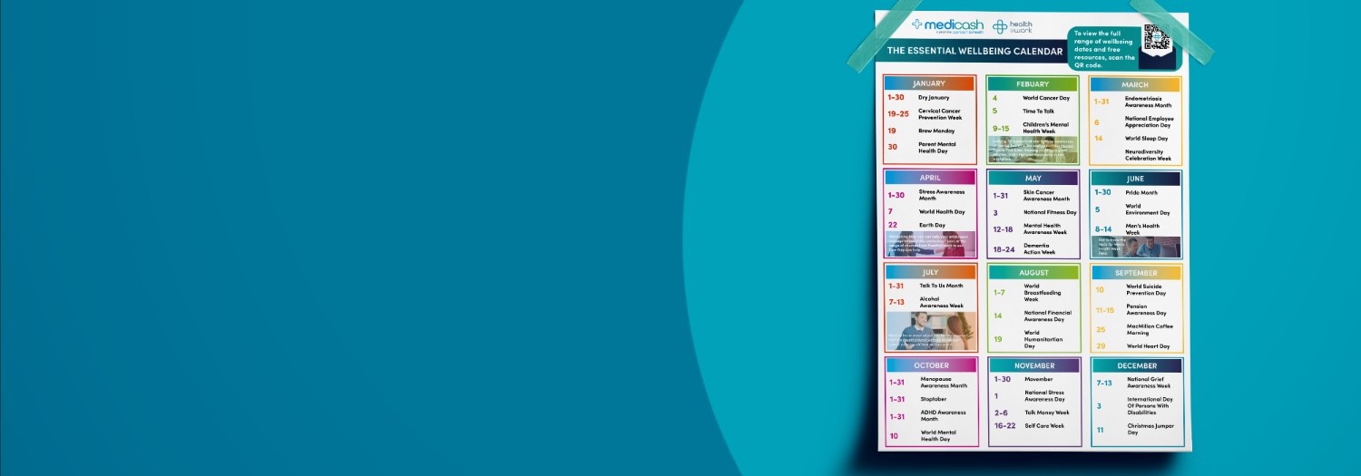 Wellbeing Calendar 2026 banner